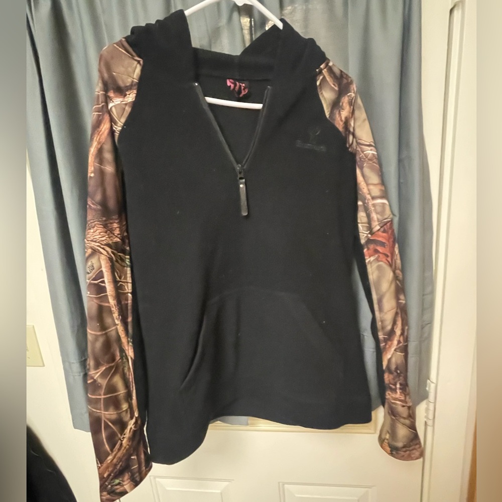 Women huntworth sweatshirt with hoodie